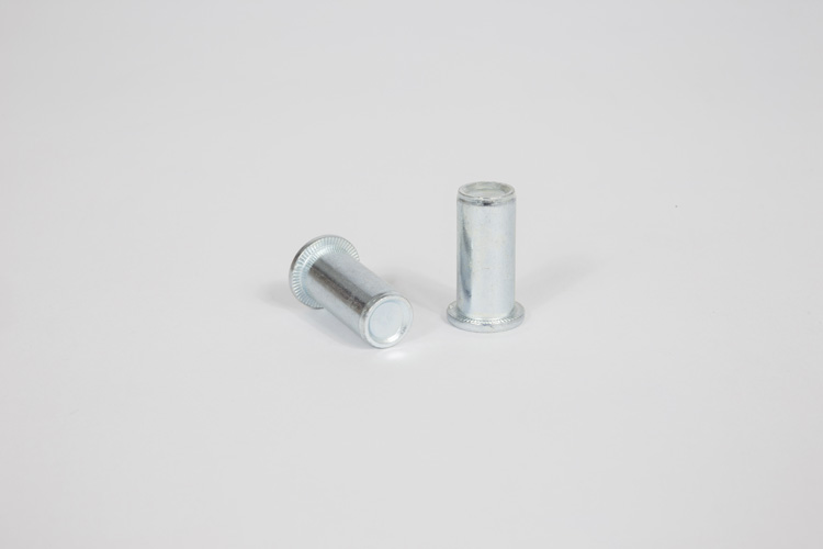 Zinc plated threaded inserts cylindrical head – closed end