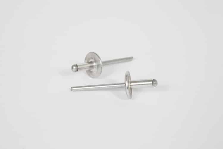 Rivetti in alluminio chiodo acciaio zincato a testa larga